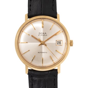 DOXA Vintage Automatic Dress Watch "Quadrant dial" 60er-70er Jahre.