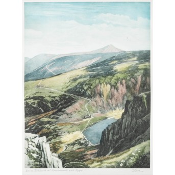 IWAN, FRIEDRICH (1889-1967), &quot;Kleine Teichbaude with Hampelbaude and Koppe&quot;,