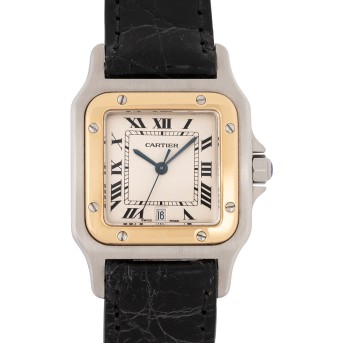 CARTIER Santos Galbée Ref. 187901 Men's watch circa 2000's.