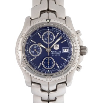 TAG HEUER Link Automatic Chronogrpah Ref. CT2110 Herrenuhr ca. 2000er Jahre.