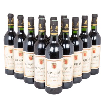 2006 LE PRIEURÉ Bordeaux 12 bottles