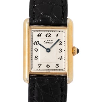 CARTIER Tank Vermeil Ref. 690005 Damenuhr, ca. 2000´er.