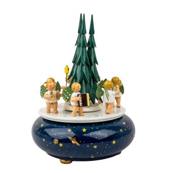 ERZGEBIRGE WENDT & KÜHN Spieluhr 'Oh Du Fröhliche', 20./21. Jh.