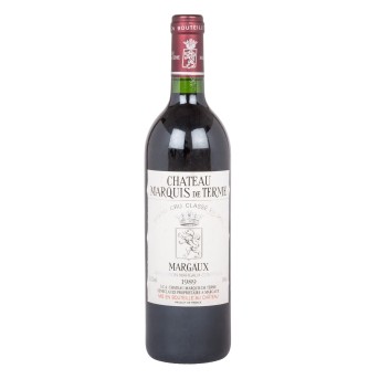1989 CHÂTEAU MARQUIS DE TERME Margaux 1 bottle,