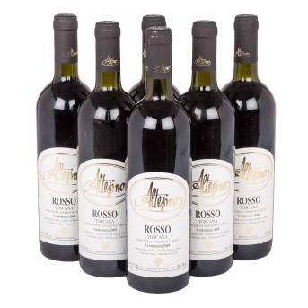 2009 ALTESINO ROSSO Toscana 6 bottles,