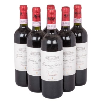 2001 MARCHESI ANTINORI RISERVA Chianti Classico 6 bottles,