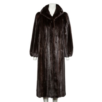 Hochwertiger Nerzmantel, Gr. ca. L.