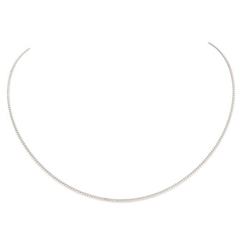 Armored chain, polished,