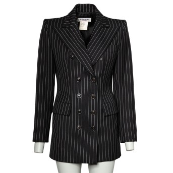 YVES SAINT LAURENT VINTAGE blazer, size 34 (fr. 36).