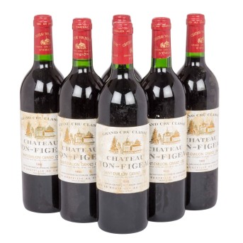 1993 CHÂTEAU YON-FIGEAC Saint-Émilion Grand Cru Classé 6 bottles,