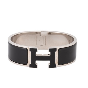 HERMÈS HERMÈS Armreif 'CLIC CLAC', NP.: ca. 800,-€.