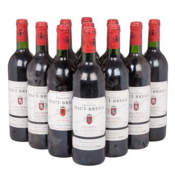1997/1998/2001 CHÂTEAU HAUT-BREGA Haut-Médoc 11 bottles,