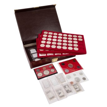 Mixed lot, mainly BRD silver commemorative coins, in total over 2 kg fine silver