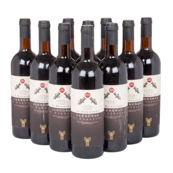 2002 CANTINE DI SANTA MARIA LA PALMA 'LE BOMBARDE' CANNONAU DI SARDEGNA 10 bottles,