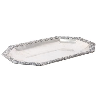 BRUCKMANN & SÖHNE BRUCKMANN & SÖHNE, HEILBRONN, Große Schale, 800 Silber,