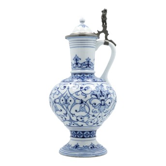 MEISSNER OFEN- UND PORZELLANFABRIK, VORM. C. TEICHERT, jug, 1st half of the 20th century.