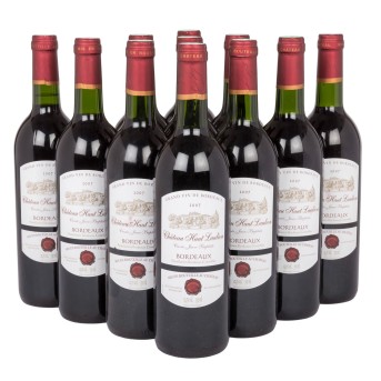2007 CHÂTEAU HAUT LAULION Bordeaux 11 bottles,