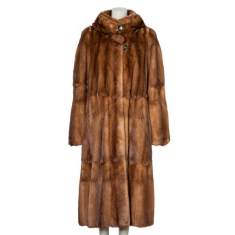 ENSSLE Nerzmantel, Gr. ca. XL.