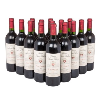 2000 CHÂTEAU SAINT-VALÉRY Saint-Émilion 15 bottles,