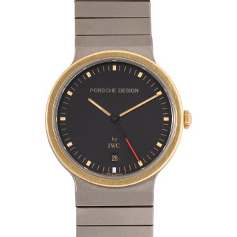 IWC PORSCHE DESIGN Ultra Sportivo Ref 3335 Herrenuhr von 1988. Box und Papiere.