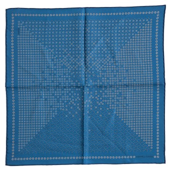 HERMÈS handkerchief 45 'LARGUEZ DES AMARRES',
