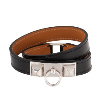 HERMÈS HERMÈS Armband 'RIVALE DOUBLE TOUR', akt. NP.: 620,-€.