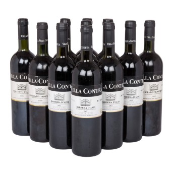 1998/1999/2003 VILLA CONTEA mixed lot of 11 bottles,