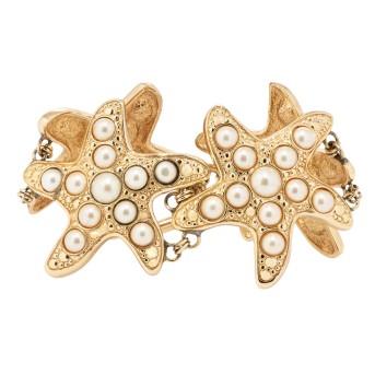 CHRISTIAN DIOR VINTAGE Armkette "STARFISH".