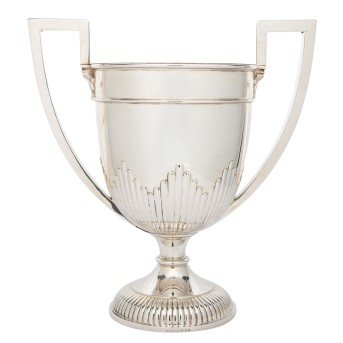 GEBRÜDER FRIEDLÄNDER (Hoflieferant), Berlin, großer Champagnerkühler, 800 Silber, um 1920/30.