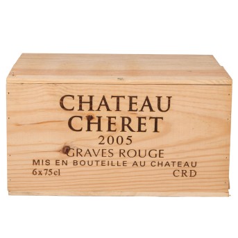 2005 CHÂTEAU CHERET Graves 6 bottles in OHK,