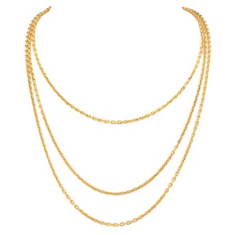 Ankerkette, GG/RG 14K,