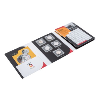 BRD silver commemorative coins MDM for the 2018 Olympics