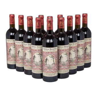 2003 CHÂTEAU BELLEVUE Bordeaux Supérieur 12 bottles,