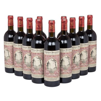 2003 CHÂTEAU BELLEVUE Bordeaux Supérieur 11 bottles,