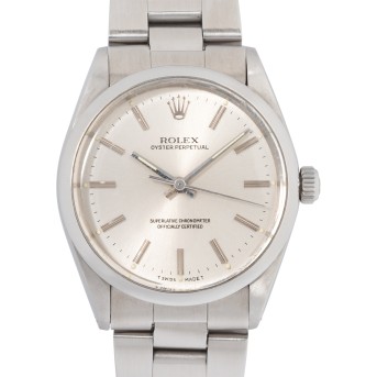 ROLEX Oyster Perpetual 34 Ref 1002 Herrenuhr von ca. 1989. 