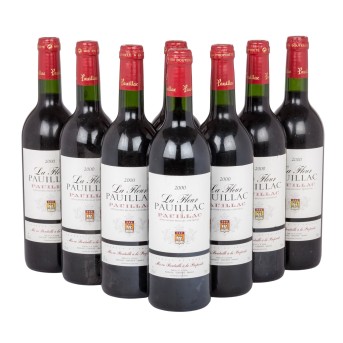 2000 LA FLEUR PAUILLAC Pauillac 8 bottles,