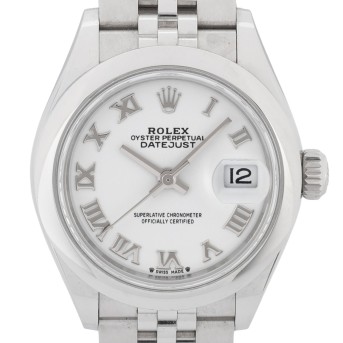 Rolex Lady-Datejust Ref. 279160 ladies' watch from 2024, box and papers. 