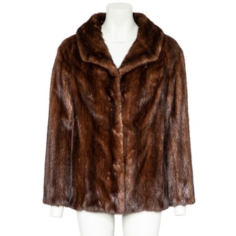 Klassische Nerzjacke, Gr. ca. M. 