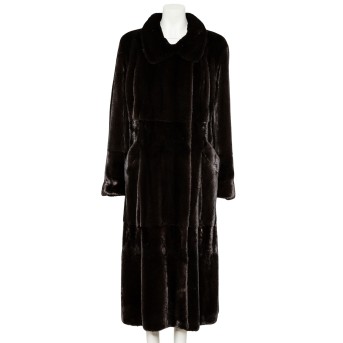 HERM BINDER Nerzmantel, Gr. ca. L.