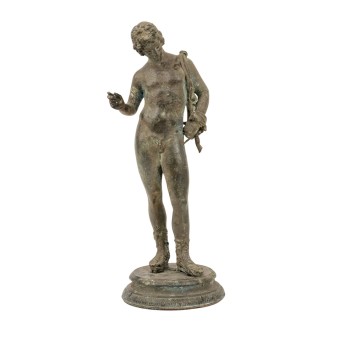 Narcissus of Pompeii after an antique model, 19th century,