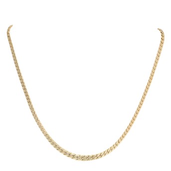 Curb chain, light in width, 