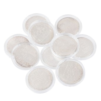 Austria / SILVER - 10 x 100 shillings ex 1974/79,