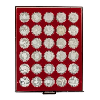 BRD/Silver: 30 x 10 Euro ex 2007/14,