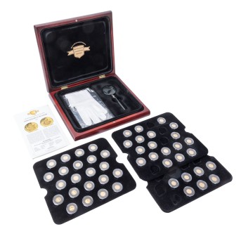 BRD –  Set „die kleinsten Goldmünzen der Welt“