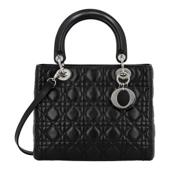 DIOR DIOR Handtasche 'LADY DIOR MEDIUM', Koll.: 2007, akt. NP.: 5.900,-€.
