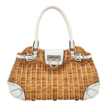 SALVATORE FERRAGAMO handbag 'GANCINI'.