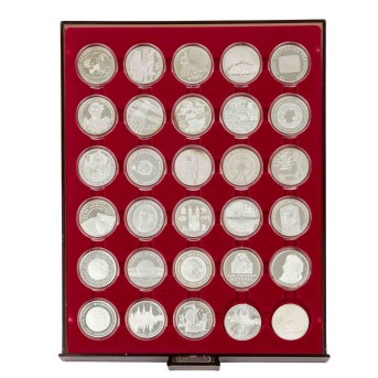 BRD/Silver: 30 x 10 Euro, ex 2002/2006,