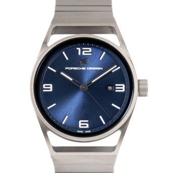 PORSCHE DESIGN 1919 Datetimer Eternity Blue Ref. 6020.3.01.005 Herrenuhr im Full Set 2019.