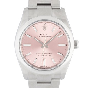 ROLEX Oyster Perpetual 34 Ref 124200 von 2024. UNGETRAGEN. Box und Papiere.