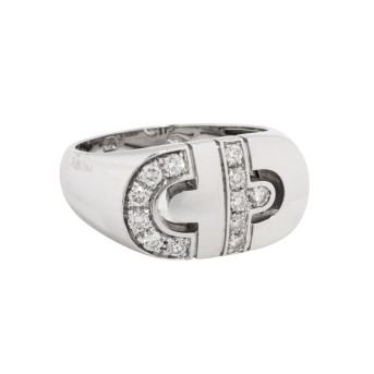 BULGARI Ring "Parentesi" mit Brillanten
